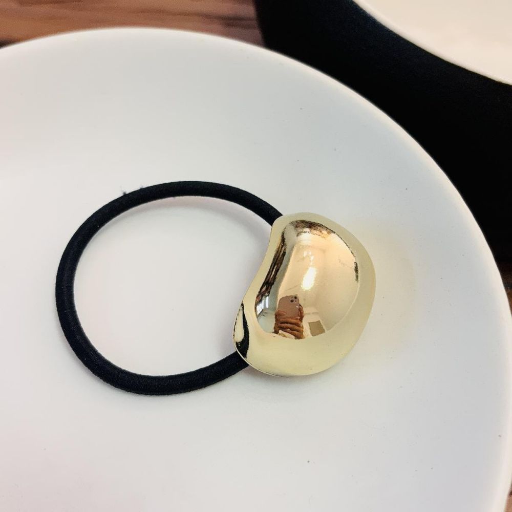 Wholesale Fashionable Alloy Glossy Surface Simple Color-retaining Wear-resistant Head Rope